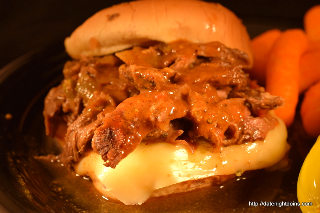 Rusty Mustard BBQ Beef Burger - Date Night Doins